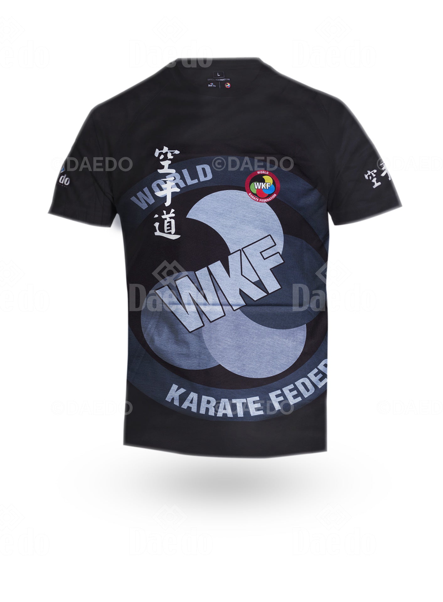CA 1552 T - SHIRT W.K.F. ΜΑΥΡΟ