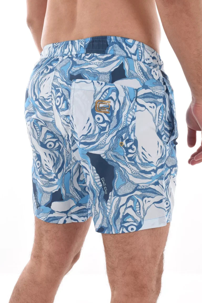 Roberto Cavalli Ανδρικό Μαγιό Σορτς Γαλάζιο