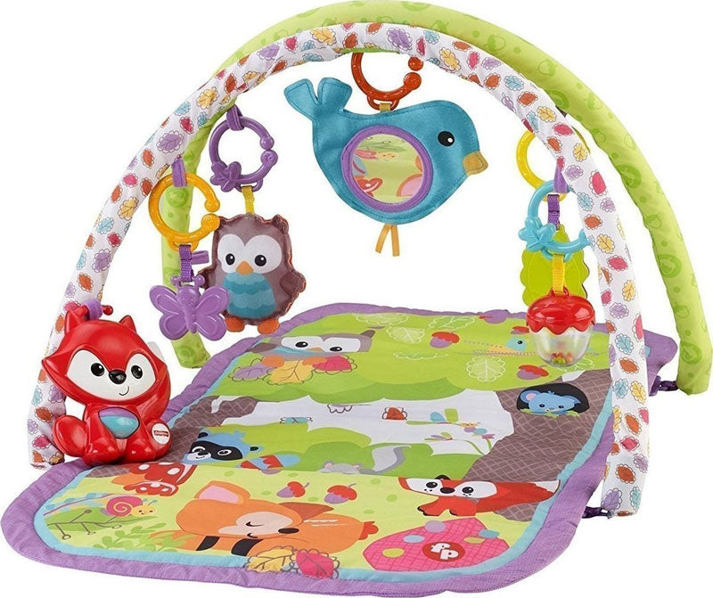 Fisher-Price Fisher Price Παπλωμα-Γυμναστηριο 3 Σε 1 Ζωάκια Του Δάσους CDN47
