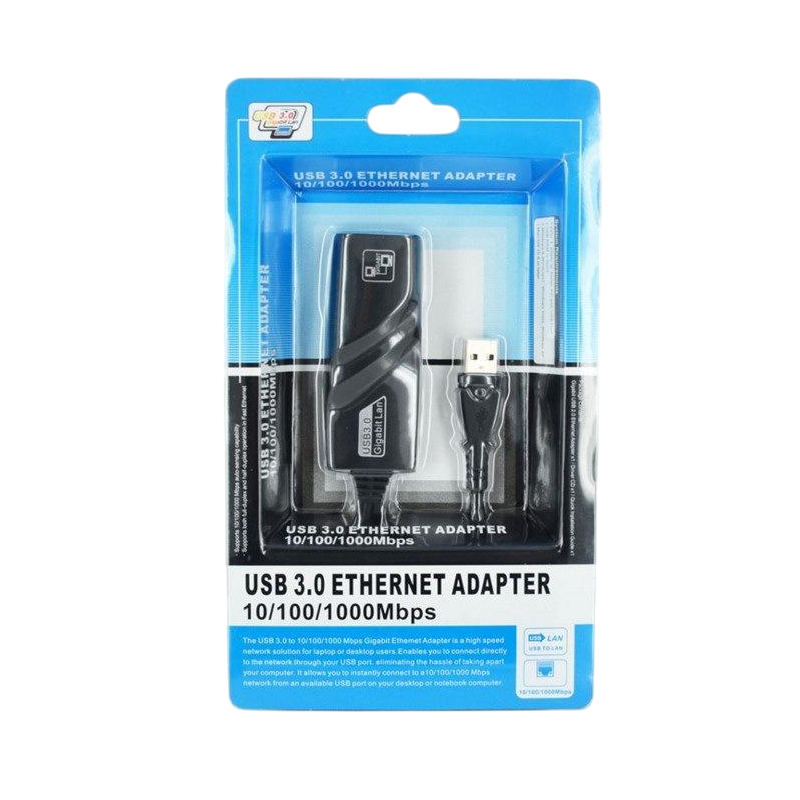 ΑΝΤΑΠΤΟΡΑΣ ΔΙΚΤΥΟΥ CONVERTER USB ΓΙΑ ΕΝΣΥΡΜΑΤΗ ΣΥΝΔΕΣΗ ΣΕ ETHERNET HL-04752