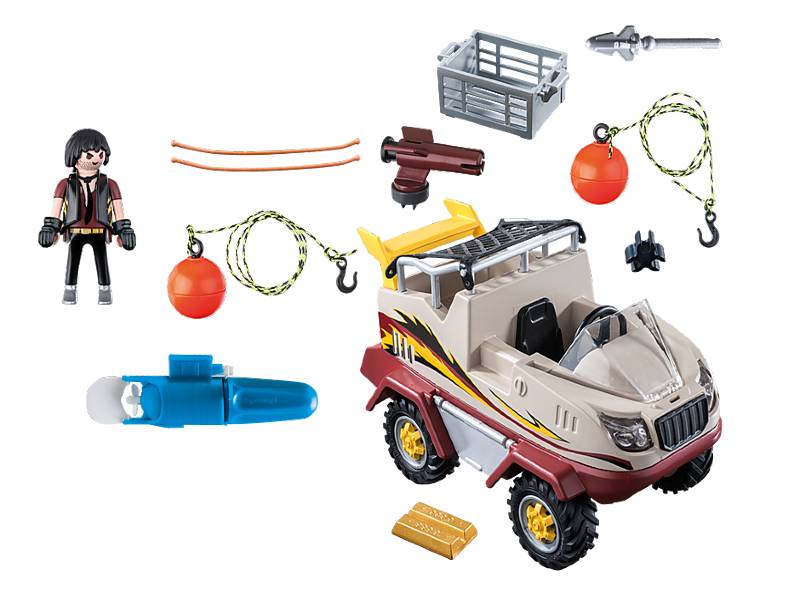Playmobil Αμφίβιο Όχημα Ομάδας Ειδικών Αποστολών 9364