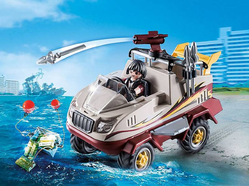 Playmobil Αμφίβιο Όχημα Ομάδας Ειδικών Αποστολών 9364