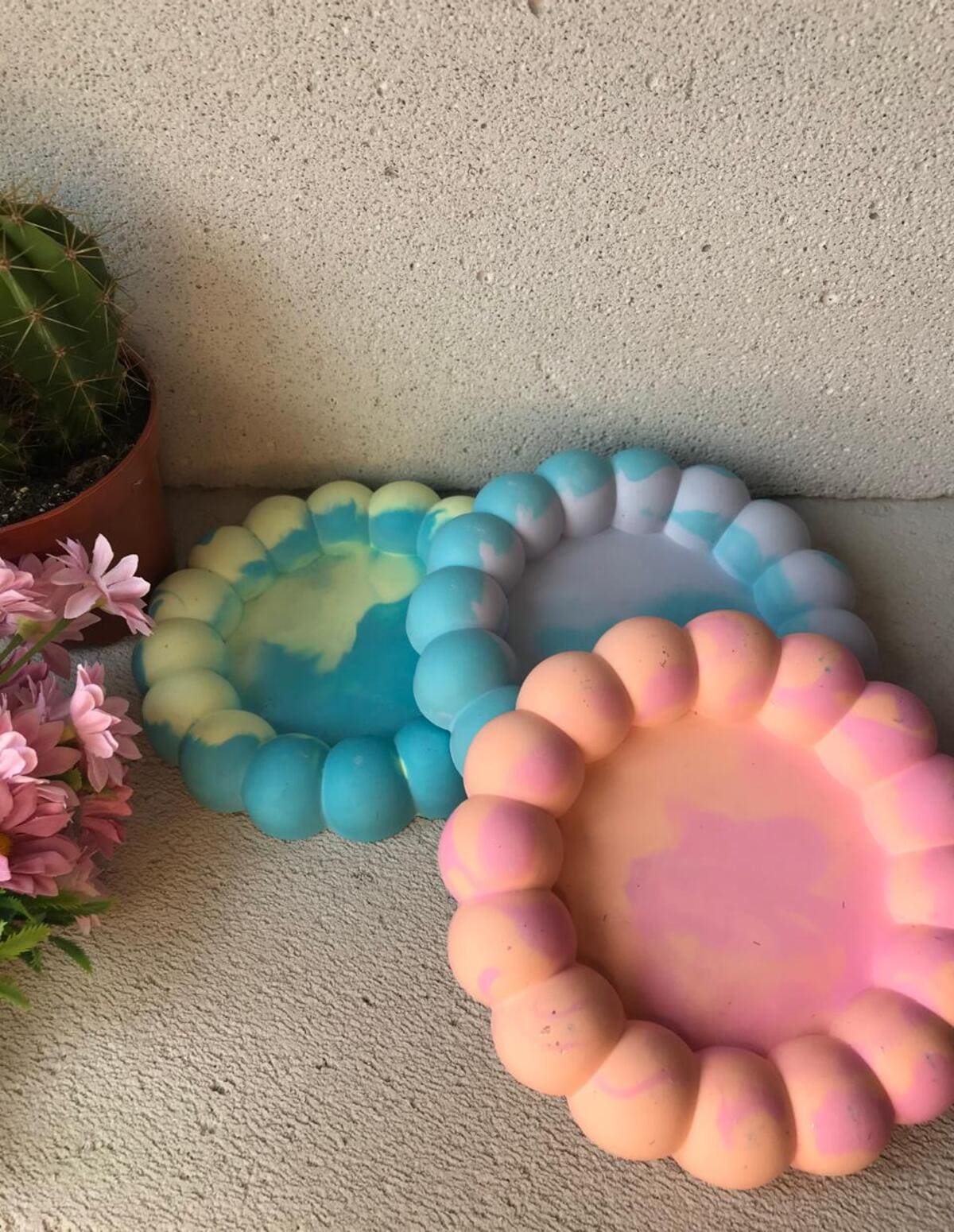 δισκάκι neon bubbles