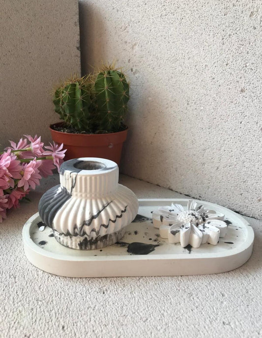 κεραμικό διακοσμητικό σετ marble