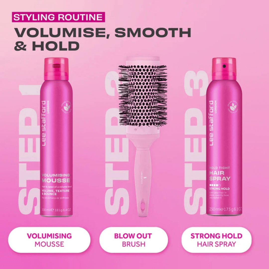 Αφρός Μαλλιών Για Όγκο &amp; Φυσικό Κράτημα Styling Volumising Mousse 200ml | Lee Stafford