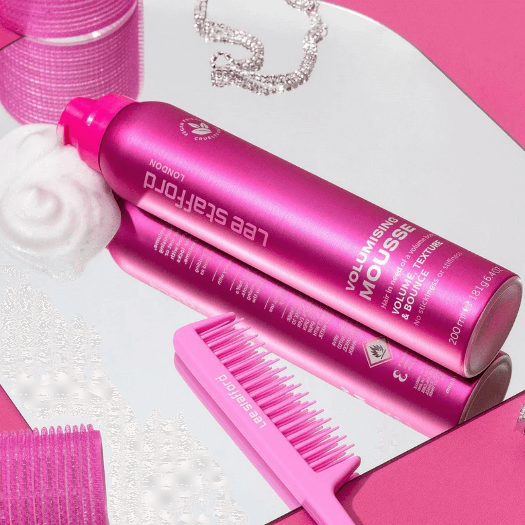 Αφρός Μαλλιών Για Όγκο &amp; Φυσικό Κράτημα Styling Volumising Mousse 200ml | Lee Stafford