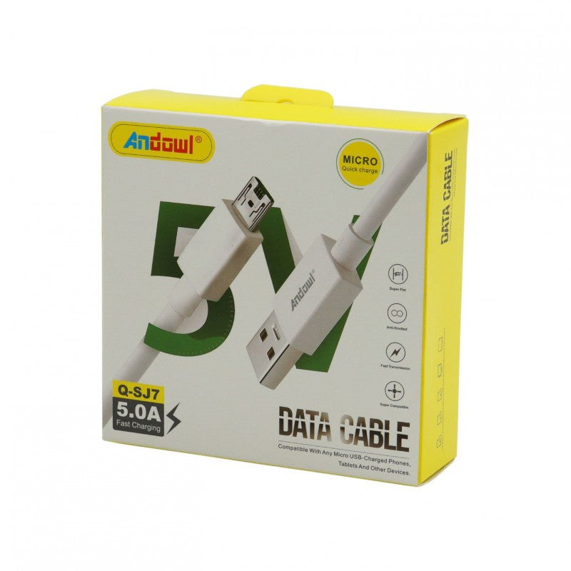 ΓΡΗΓΟΡΟΣ ΦΟΡΤΙΣΤΗΣ MicroUSB 5.0A ANDOWL Q-SJ7