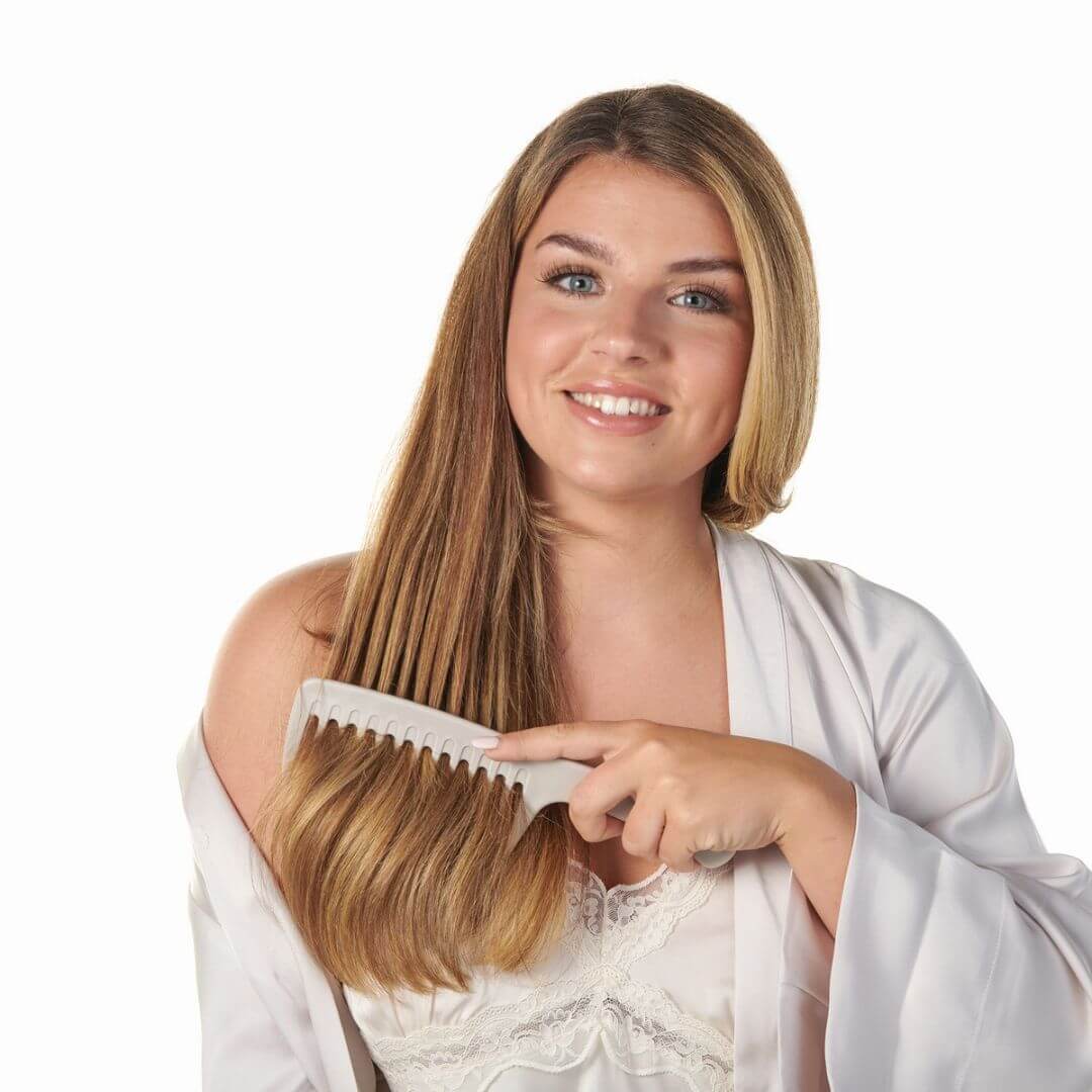 Χτένα Ξεμπερδέματος Μαλλιών – Detangler Comb Γκρι | Danielle Creations