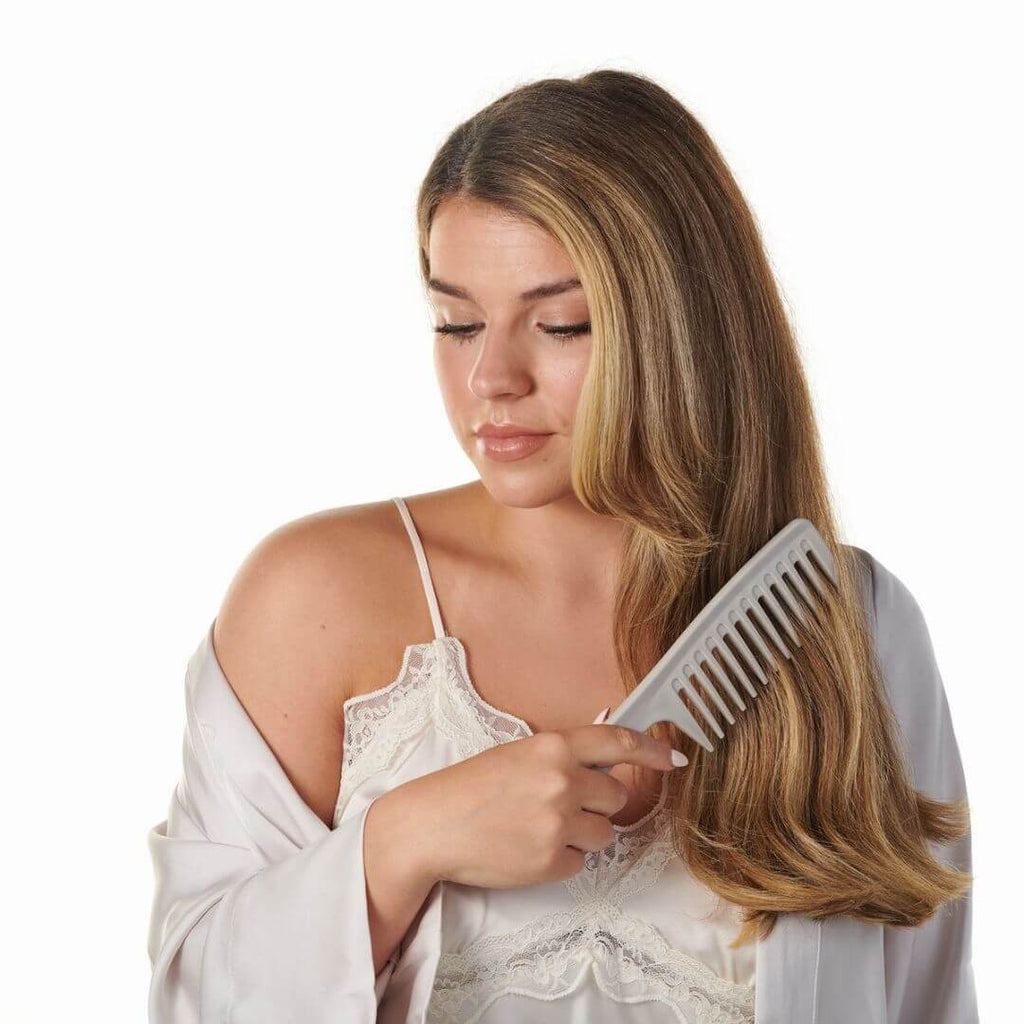 Χτένα Ξεμπερδέματος Μαλλιών – Detangler Comb Γκρι | Danielle Creations