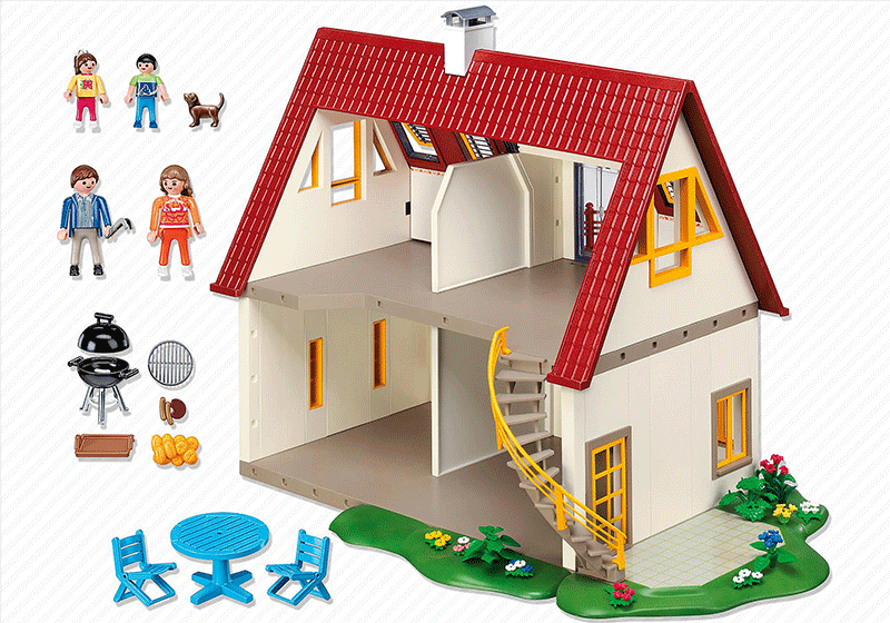 PLAYMOBIL 4279 Διώροφη Βίλλα