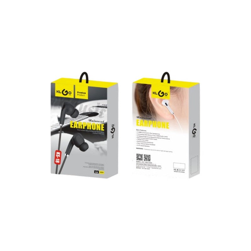 ΕΝΣΥΡΜΑΤΑ ΑΚΟΥΣΤΙΚΑ 3.5mm UNIVERSAL EARPHONE KS-18