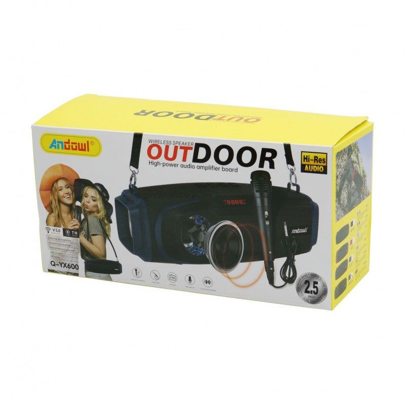 ΕΠΑΝΑΦΟΡΤΙΖΟΜΕΝΟ ΦΟΡΗΤΟ ΗΧΕΙΟ ANDOWL Q-YX600