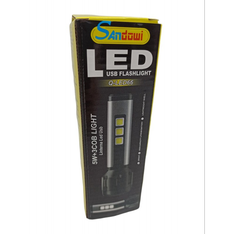 ΕΠΑΝΑΦΟΡΤΙΖΟΜΕΝΟΣ ΦΑΚΟΣ 5W ANDOWL Q-LED66