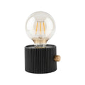 Επαναφορτιζόμενη επιτραπέζια λάμπα LED με Dimmer - YH008 - 817452 - Black