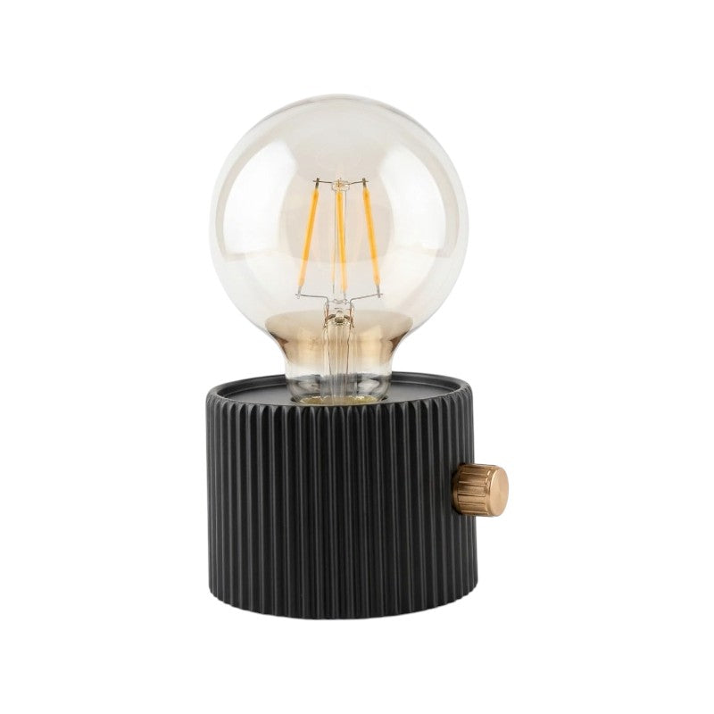 Επαναφορτιζόμενη επιτραπέζια λάμπα LED με Dimmer - YH008 - 817452 - Black