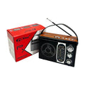 Επαναφορτιζόμενο ραδιόφωνο - PX-61BT - 617156 - Brown