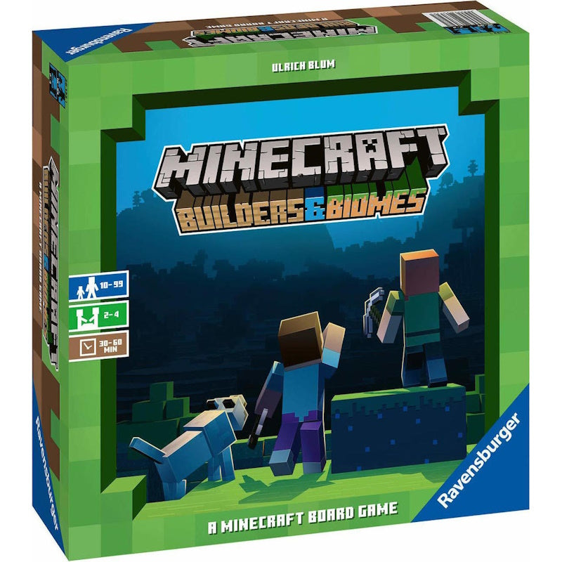 Ravensburger Επιτραπέζιο Παιχνίδι Minecraft Builders & Biomes