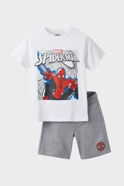 Ζippy Kids σετ Spiderman λευκό