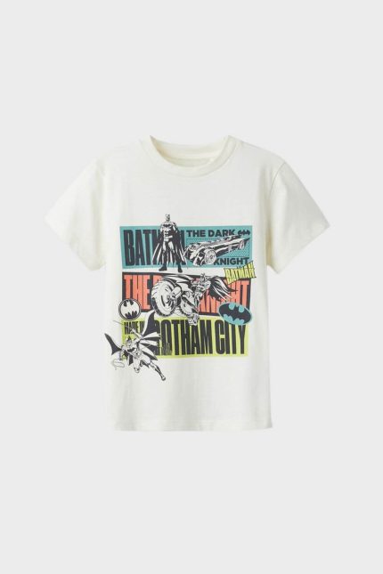 Ζippy Kids t-shirt Batman λευκό