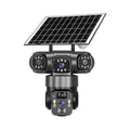 Ηλιακή κάμερα ασφαλείας IP τριπλή - WIFI - Security Camera - Q20 - 020324