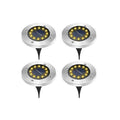 Ηλιακό φωτιστικό κήπου LED - Καρφωτό - 4pcs - 12LED - 431060