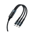 Καλώδιο φόρτισης & data 3in1 - Fast Charge - CL-972 - 1.2m - AWEI - 888155 - Black