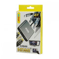 ΜΕΤΑΤΡΟΠΕΑΣ TYPE-C ΣΕ  DUAL HDMI ANDOWL AN-Q-HD400
