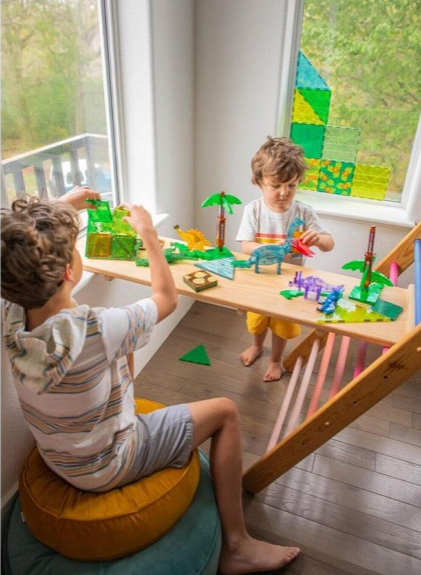 Magna-Tiles Μαγνητικό Παιχνίδι Δεινόσαυροι XL 50 κομματιών 3+ Ετών