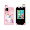 Παιδικό smartphone με κάμερα & παιχνίδια - D13 - 812860 - Pink
