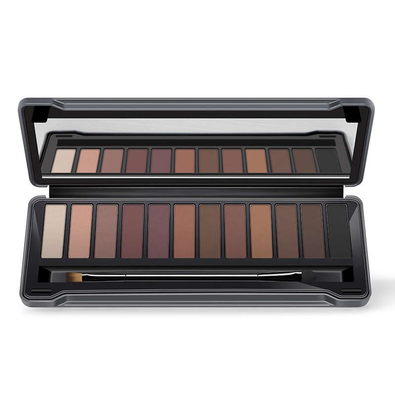 Palette of 12 matte eyeshadows- Claro Claro
