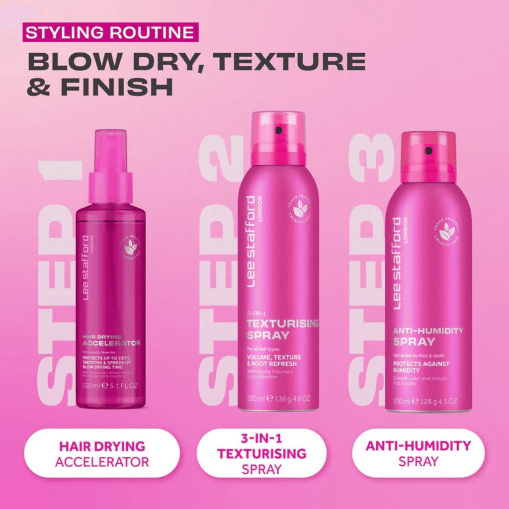Σπρει Μαλλιών Για Γρήγορο Στέγνωμα - Hair Drying Accelerator 150ml | Lee Stafford
