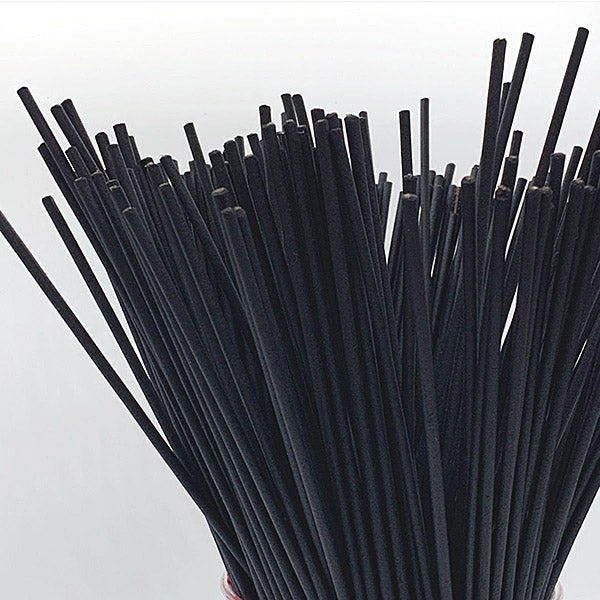 Στικς Fiber Reeds Μαύρα 20cm για Αρωματικά Χώρου