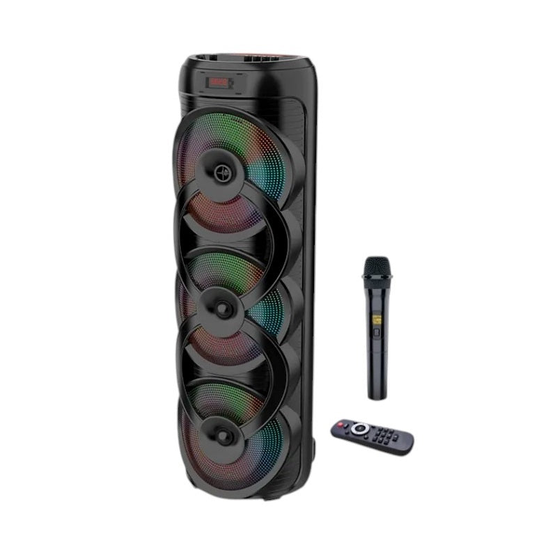 Φορητό ηχείο subwoofer με μικρόφωνο Karaoke - ZQS-10302 - 103026