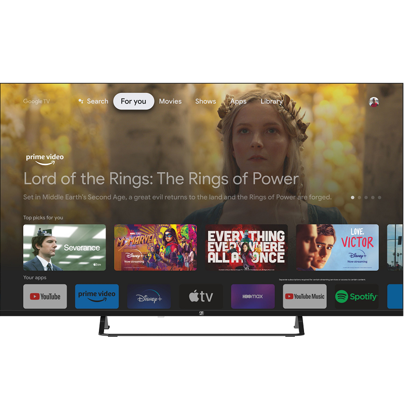 ΤΗΛΕΟΡΑΣΗ F&U LED 55" 4K ULTRA HD Google FLG55140UH