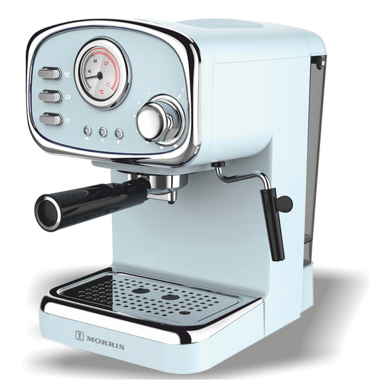 ΜΗΧΑΝΗ ESPRESSO MORRIS R20809EMB RETRO SERIES LIGHT BLUE