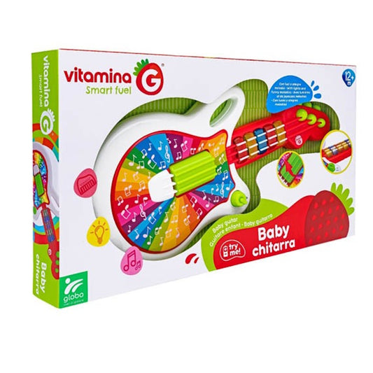 Vitamina G Βρεφική Ηλεκτρική Κιθάρα με Φως και Ήχους