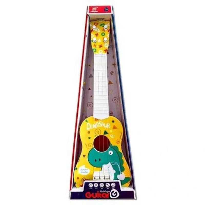 Kider Toys Κιθάρα πλαστική με Χορδές (Δεινόσαυρος)