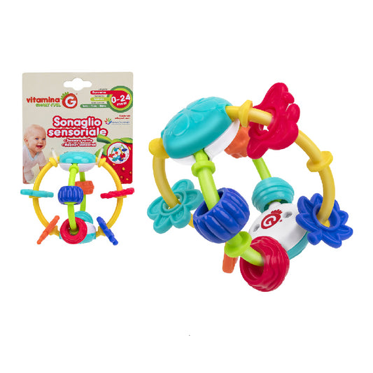 Vitamina G Κουδουνίστρα Μασητικό σε σχήμα μπάλας