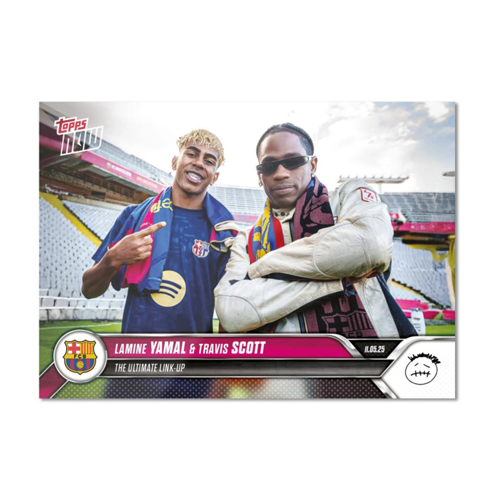2025 FC Barcelona Topps NOW®