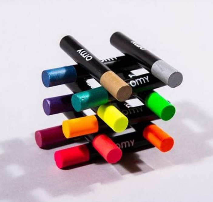 Σετ 12 πολύχρωμων μαρκαδόρων OMY Art Pastels CRA02