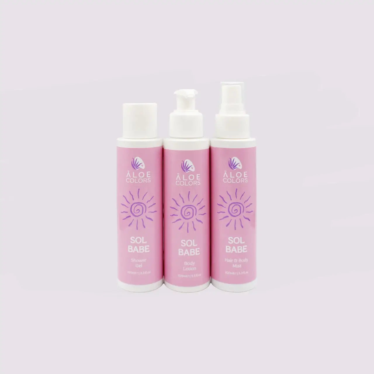 Summer Bag -Sol Babe- Shower Gel + Mist + Body Lotion | Aloe+ Colors