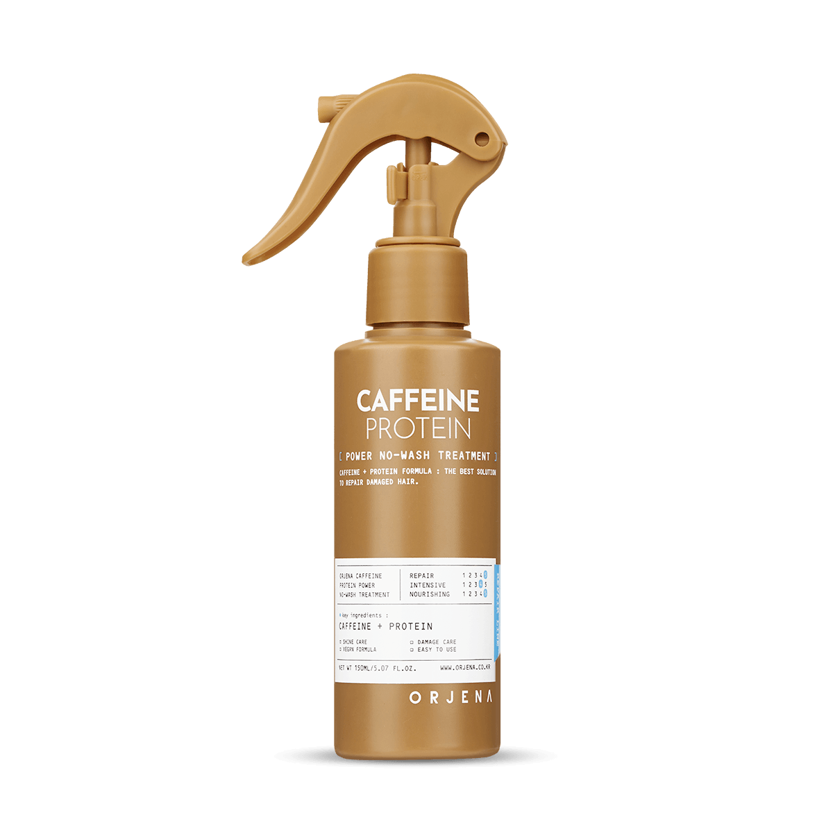 Caffeine Protein Power NO WASH Treatment 150ml | Orjena