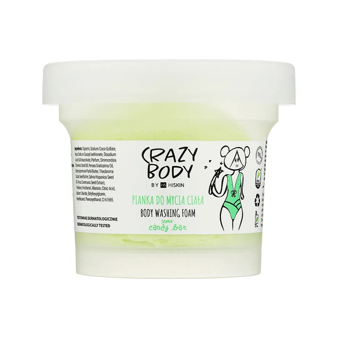 HiSkin | Crazy Body Body Washing Foam 'Candy Bar' 200ml | HCBBWFCB