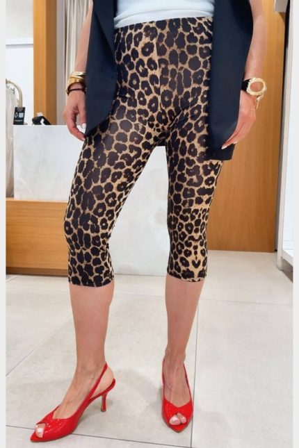 Capri Luxe Stretch Leopard
