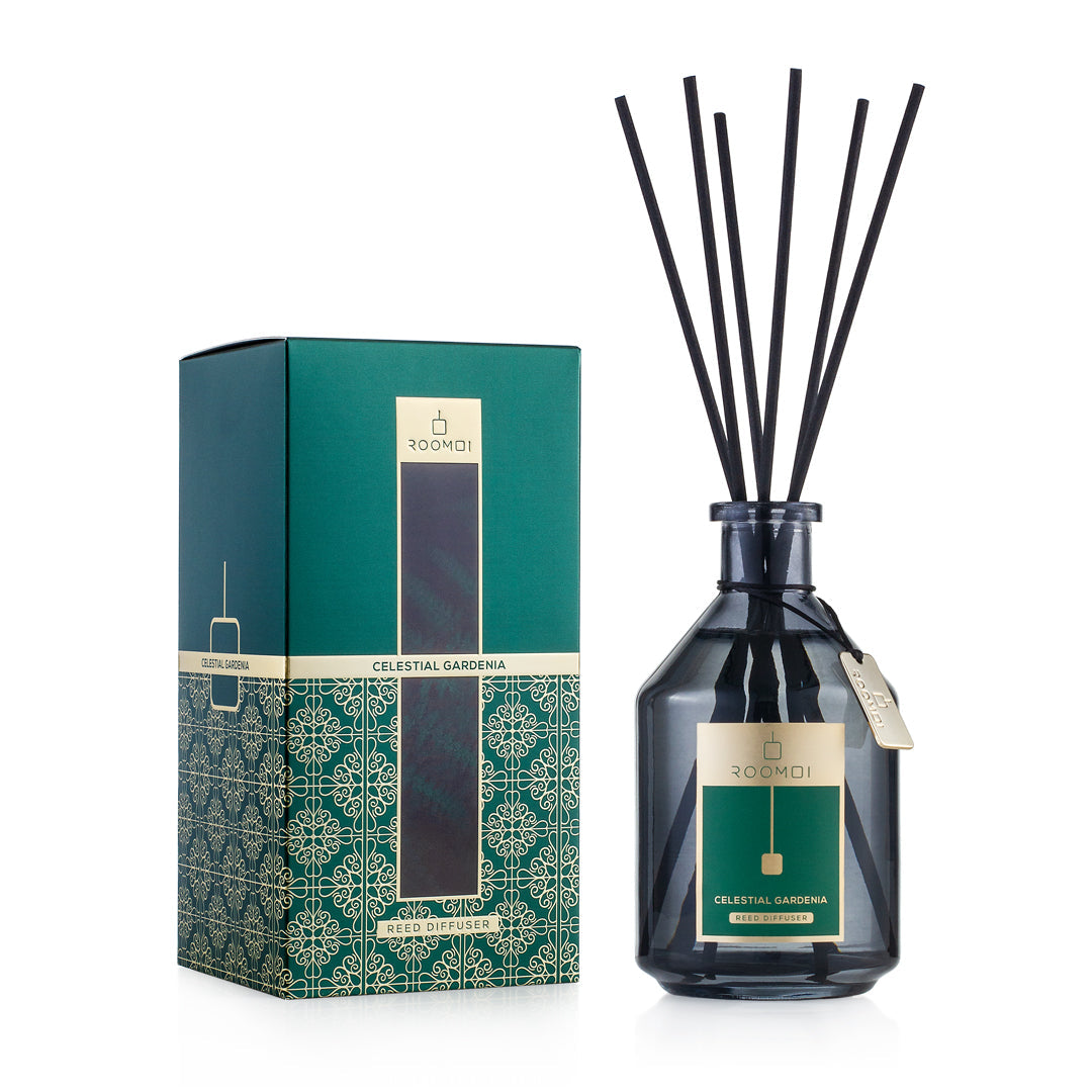 Roomoi | CELESTIAL GARDENIA Reed Diffuser 500ml | DRE9094