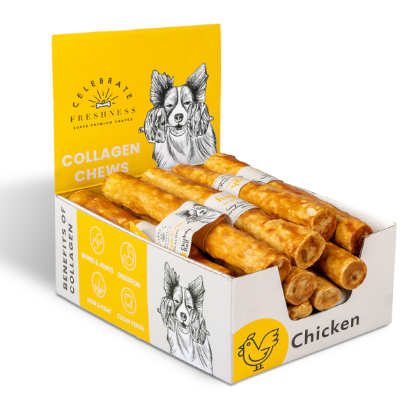 Celebrate Collagen Chicken Rolls 1x25cm