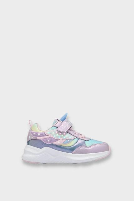 Conguitos Unicorn sneakers με φωτάκια λιλά