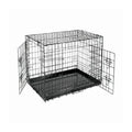 Double Door Animal Crate - Μεταλλικό Κλουβί Περιορισμού 62x44,5x51,5cm +Δώρο 2 Μπολ Αξίας 15,00€