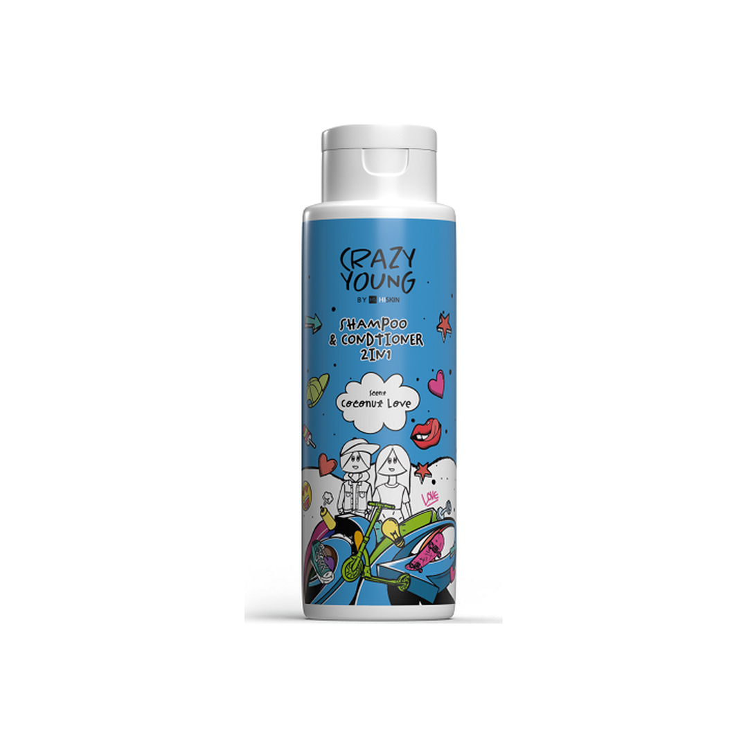 HiSkin | Crazy Young Shampoo With Conditioner 'Love Coconut' 200ml | CYSWCLC
