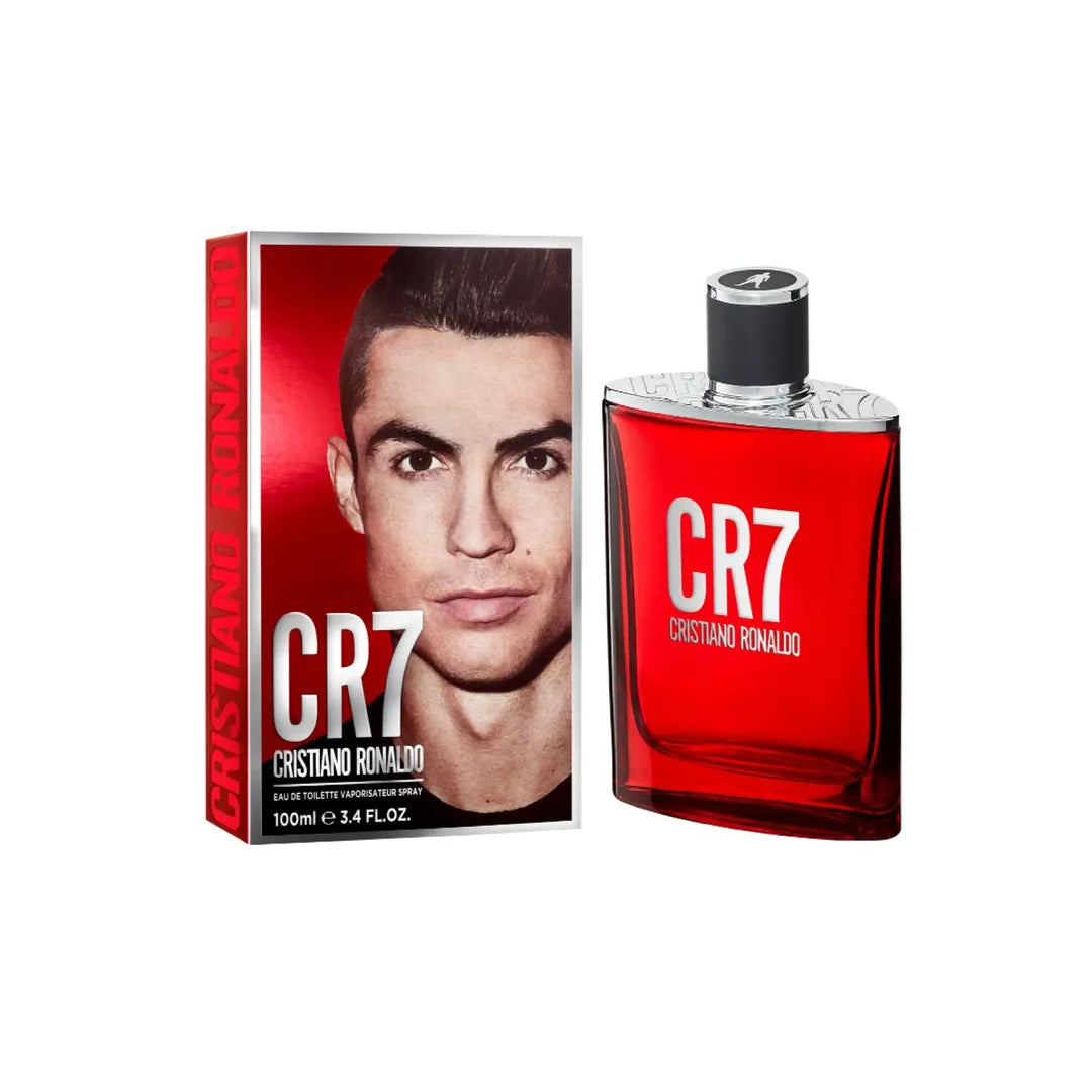Cristiano Ronaldo | CR7 Men Eau De Toilette Spray 100ml | Vanilla & Cinnamon | CR7100